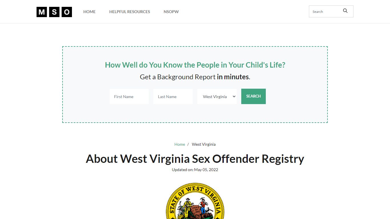 West Virginia Sex Offender Registry Info, How To Find Sex Offenders in ...